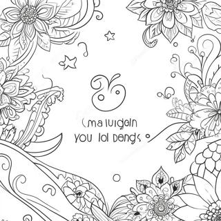 Page De Coloriage Citation Disney Magique 99368-38189