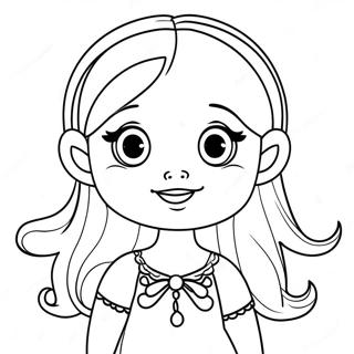 Page De Coloriage Du Personnage Mignon Mira 99420 38230