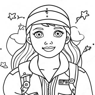 Page De Coloriage De Mira Aventuriere 99422 38237