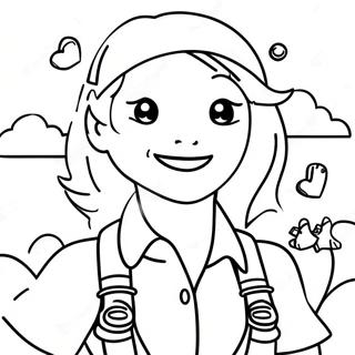 Page De Coloriage De Mira Aventuriere 99422 38238