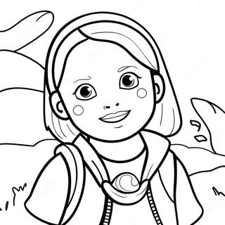 Page De Coloriage De Mira Aventuriere 99422 38240