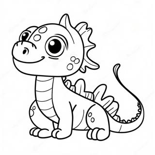 Page De Coloriage De Bebe Dragon Deau Mignon 99448-38262
