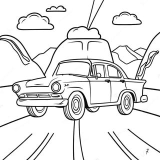 Page De Coloriage De Vehicule De Road Trip Excitant 99473-38280