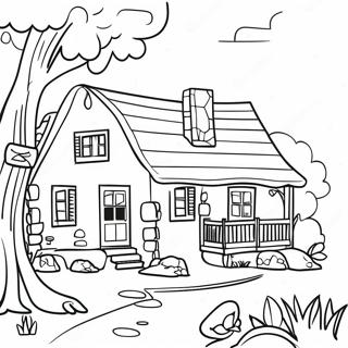 Maison Pages À Colorier