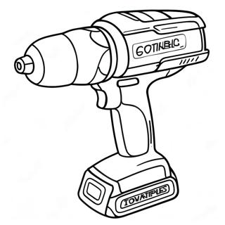 Page De Coloriage Outils Electriques Brillants 99601 38376