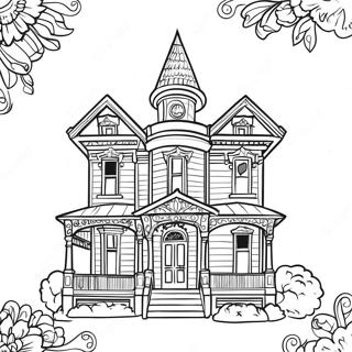 Maison Pages À Colorier