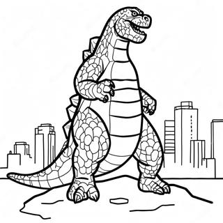 Godzilla 2021 Pages À Colorier